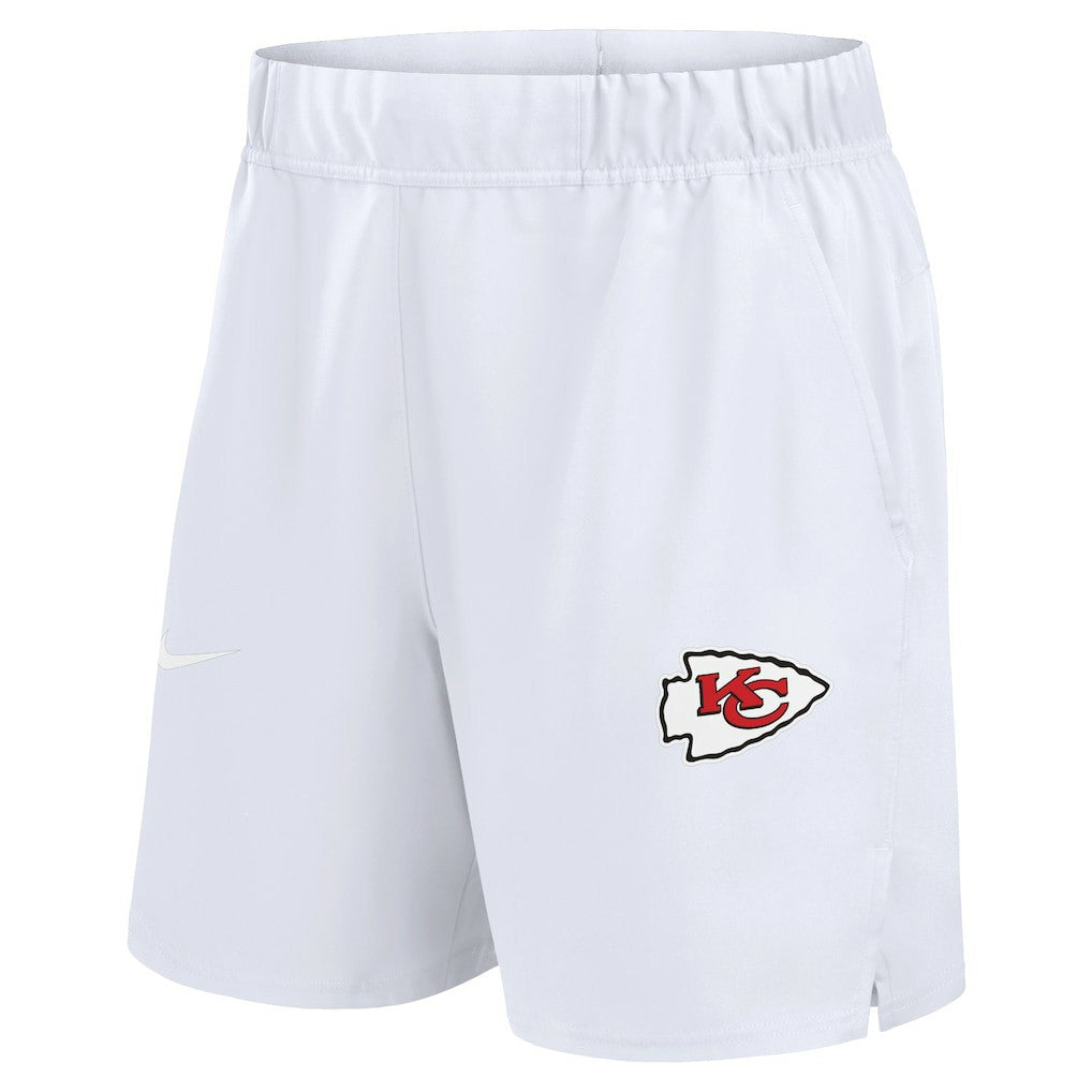 Kansas City Chiefs Blitz Victory Dri-FIT Shorts White | Nike for Sale