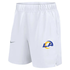 Los Angeles Rams Blitz Victory Dri-FIT Shorts White | Nike for Sale