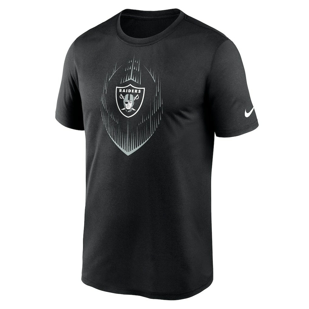 Las Vegas Raiders Big & Tall Blitz Legend Icon T-Shirt Black | Nike for Sale