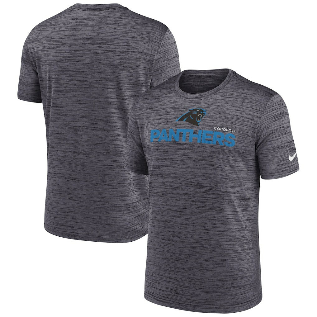 Carolina Panthers Blitz Velocity Modern Dri-FIT T-Shirt Black | Nike for Sale