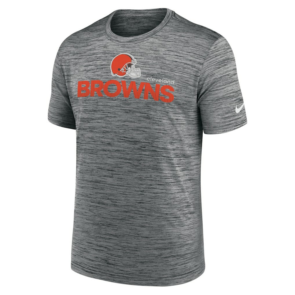 Cleveland Browns Blitz Velocity Modern Dri-FIT T-Shirt Anthracite | Nike for Sale