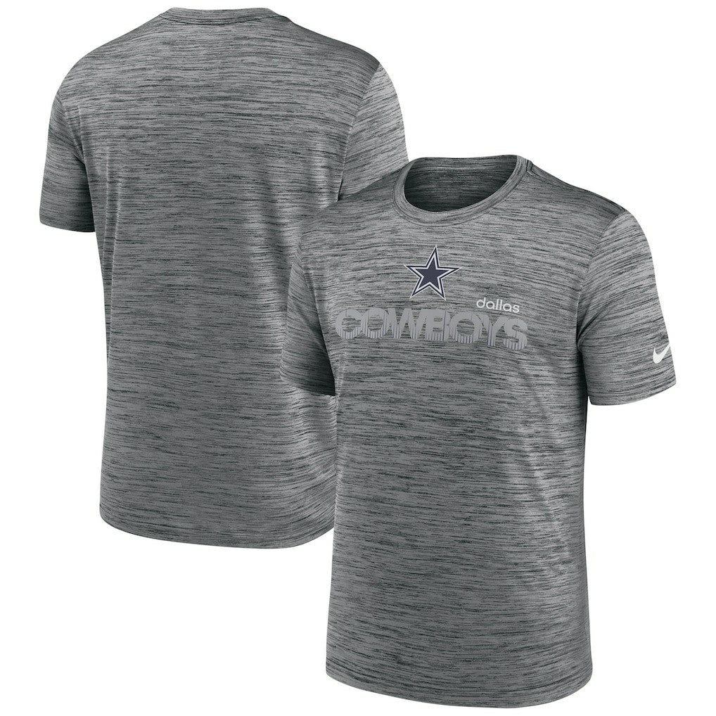 Dallas Cowboys Blitz Velocity Modern Dri-FIT T-Shirt Anthracite | Nike for Sale