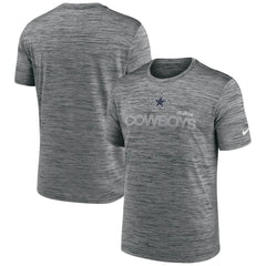 Dallas Cowboys Blitz Velocity Modern Dri-FIT T-Shirt Anthracite | Nike for Sale