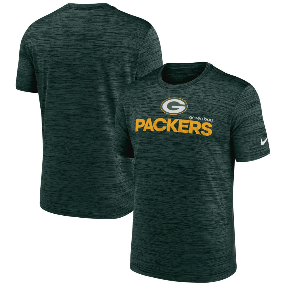 Green Bay Packers Blitz Velocity Modern Dri-FIT T-Shirt Green | Nike for Sale