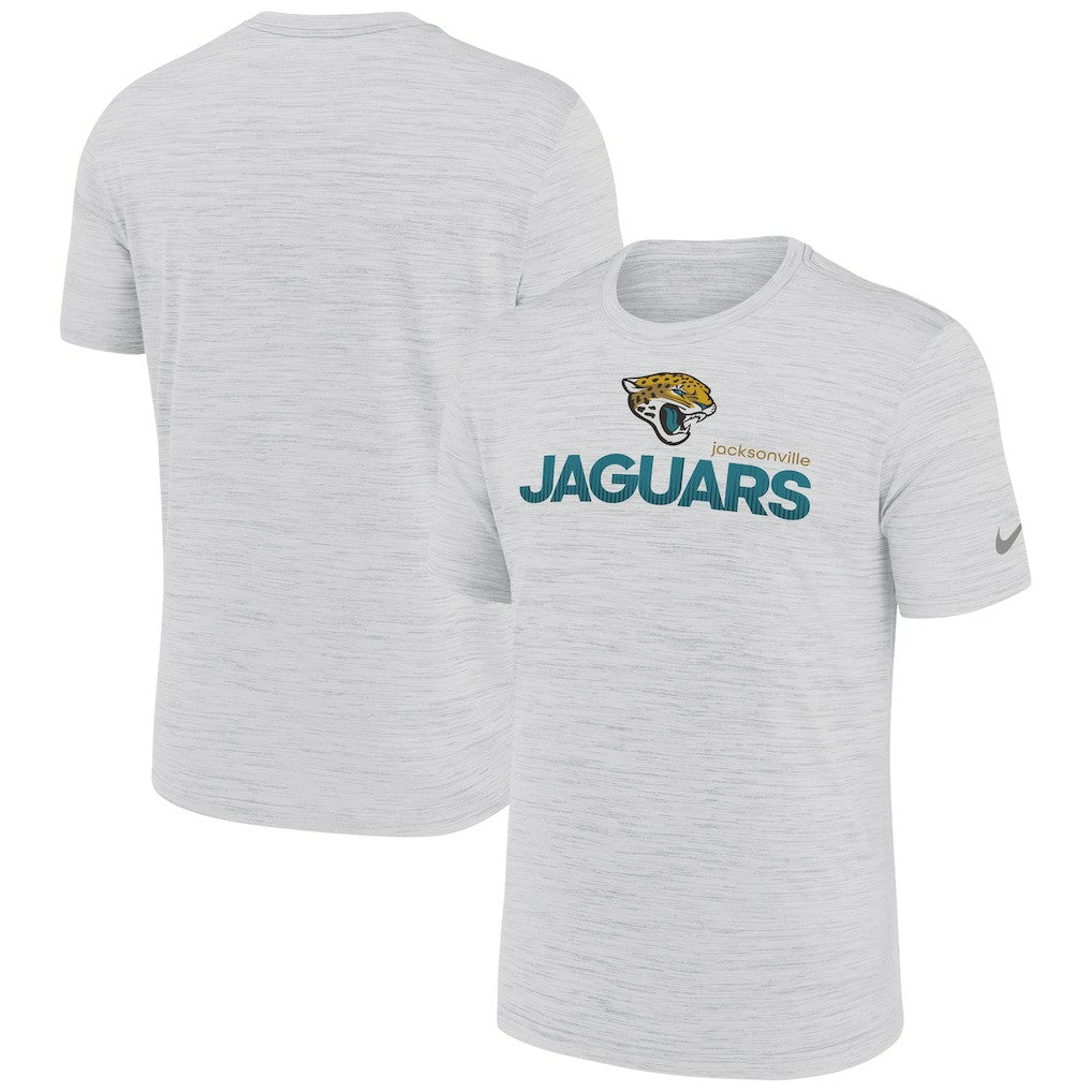 Jacksonville Jaguars Blitz Velocity Modern Dri-FIT T-Shirt Ash | Nike for Sale