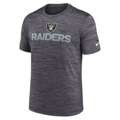Las Vegas Raiders Blitz Velocity Modern Dri-FIT T-Shirt Black | Nike for Sale