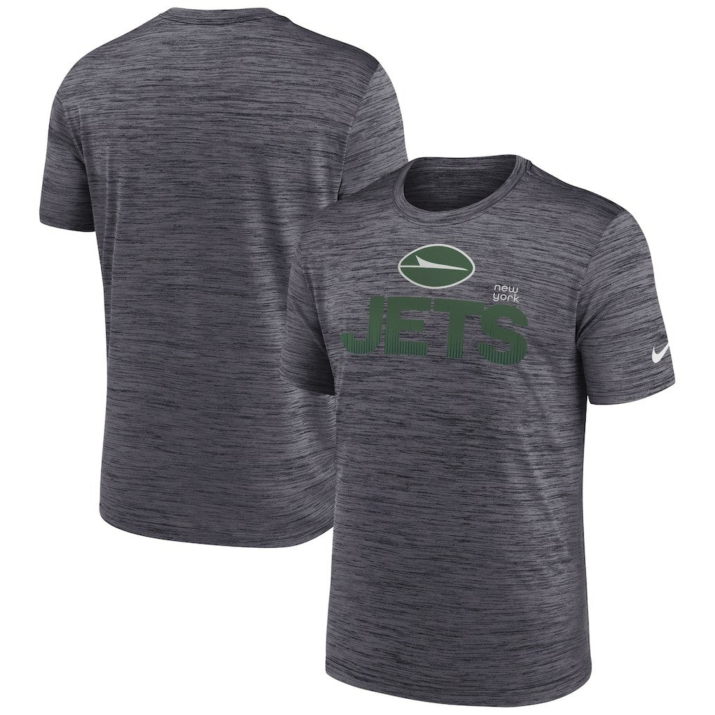 New York Jets Blitz Velocity Modern Dri-FIT T-Shirt Black | Nike for Sale