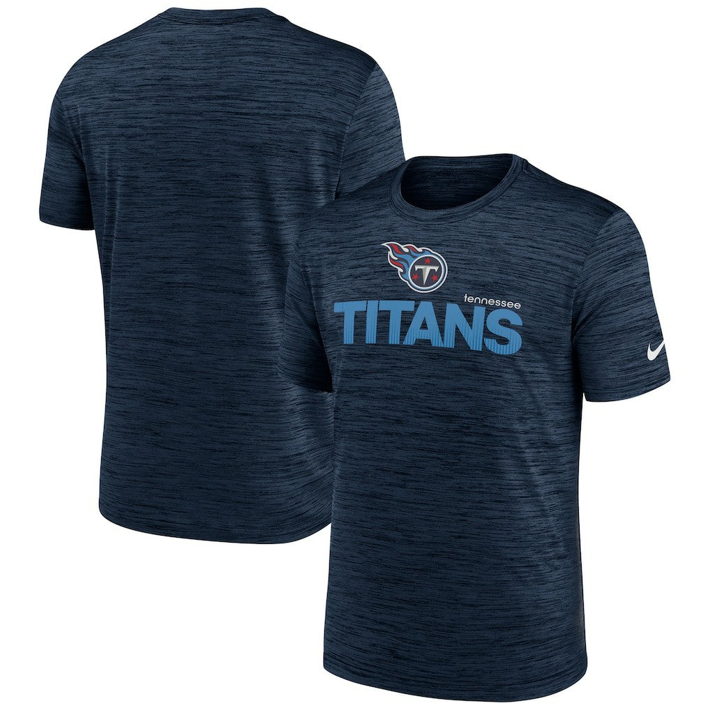 Tennessee Titans Blitz Velocity Modern Dri-FIT T-Shirt Navy | Nike for Sale
