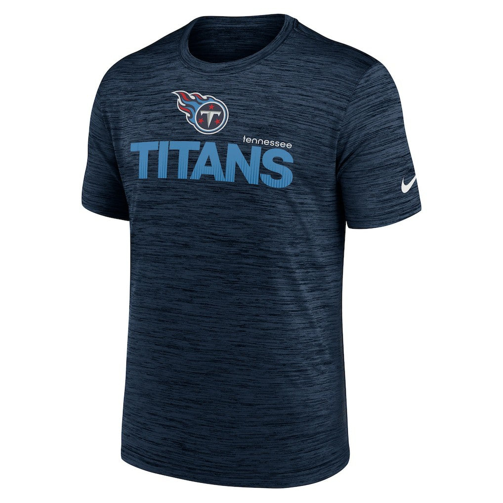 Tennessee Titans Blitz Velocity Modern Dri-FIT T-Shirt Navy | Nike for Sale