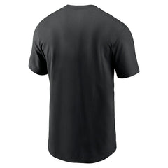Las Vegas Raiders Primetime Wordmark Essential T-Shirt Black | Nike for Sale