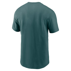Philadelphia Eagles Primetime Wordmark Essential T-Shirt Midnight Green | Nike for Sale