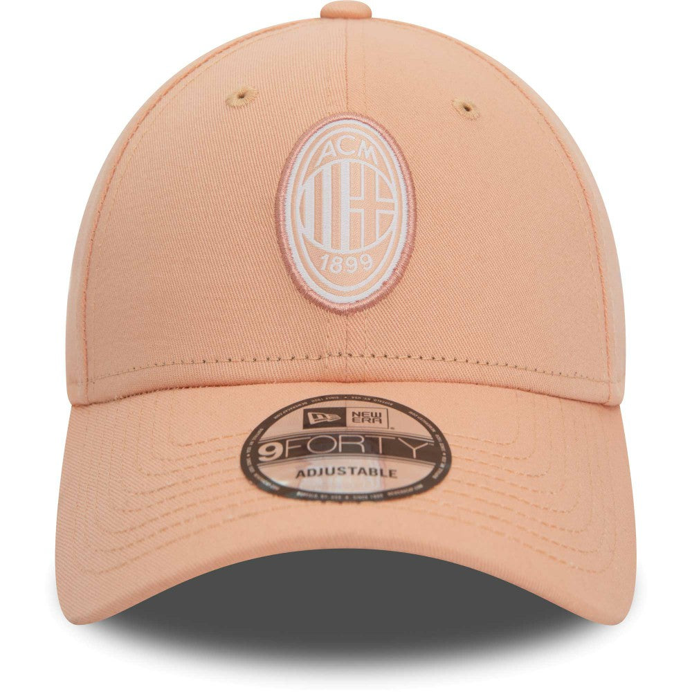 AC Milan New Era Seasonal 9FORTY Adjustable Hat Pink | New Era