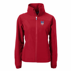 New York Mets Cutter & Buck Women's Charter Eco Recycled Full-Zip Jacket - MLB