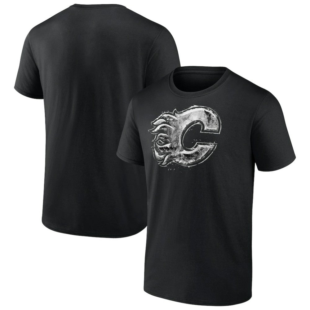 Calgary Flames Iced Out T-Shirt - Black - NHL