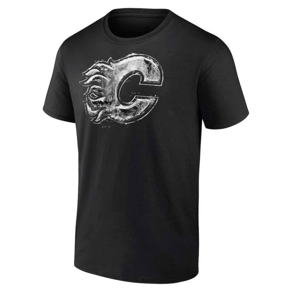 Calgary Flames Iced Out T-Shirt - Black - NHL