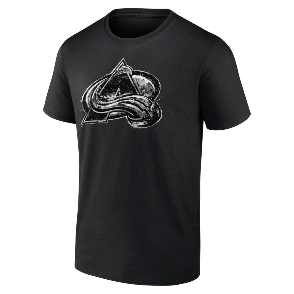 Colorado Avalanche Iced Out T-Shirt - Black - NHL