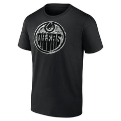Edmonton Oilers Iced Out T-Shirt - Black - NHL