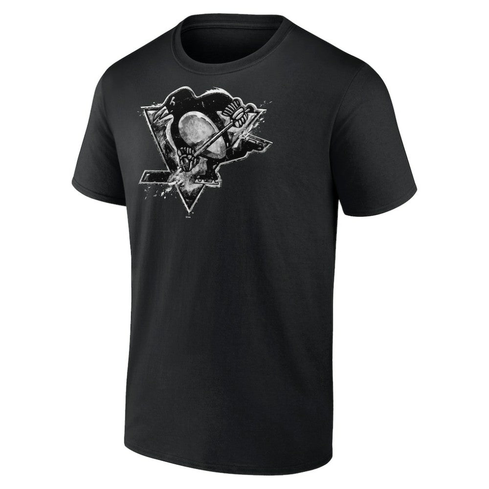 Pittsburgh Penguins Iced Out T-Shirt - Black - NHL