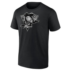 Pittsburgh Penguins Iced Out T-Shirt - Black - NHL