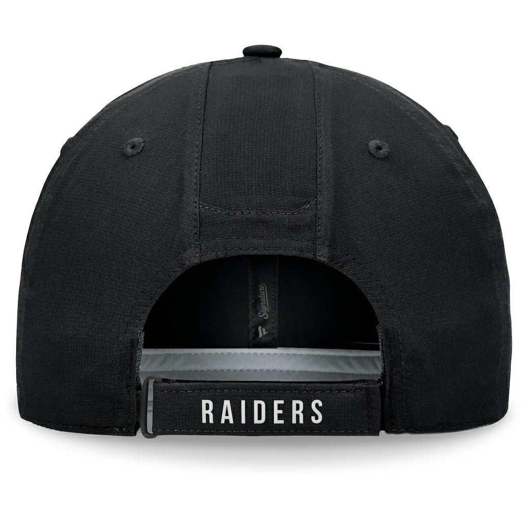 Las Vegas Raiders Signature Ripstop Adjustable Hat Black | Fanatics