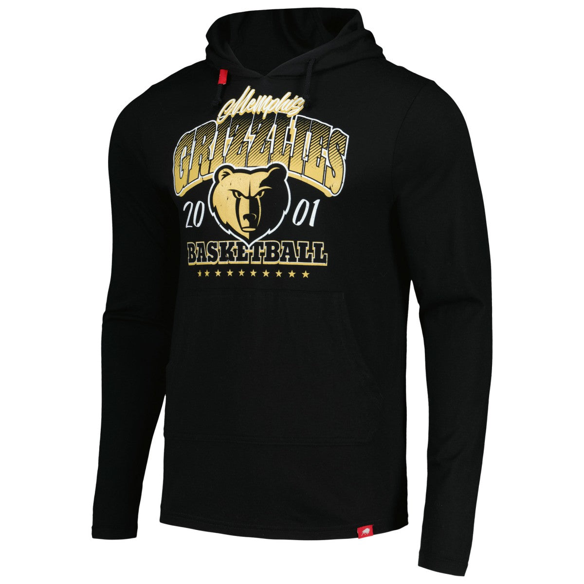 Memphis Grizzlies Sportiqe Unisex Rowan Tri-Blend Pullover Hoodie Black - NBA