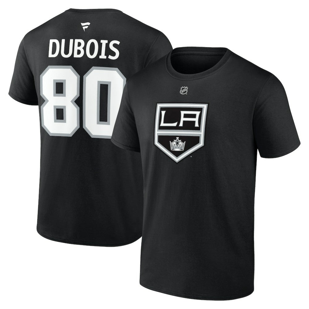 Pierre-Luc Dubois Los Angeles Kings Fanatics Authentic Stack Name & Number T-Shirt - Black - NHL