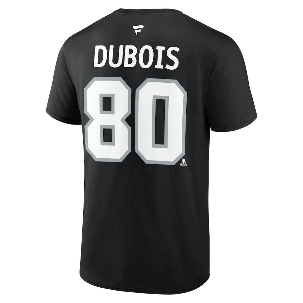 Pierre-Luc Dubois Los Angeles Kings Fanatics Authentic Stack Name & Number T-Shirt - Black - NHL