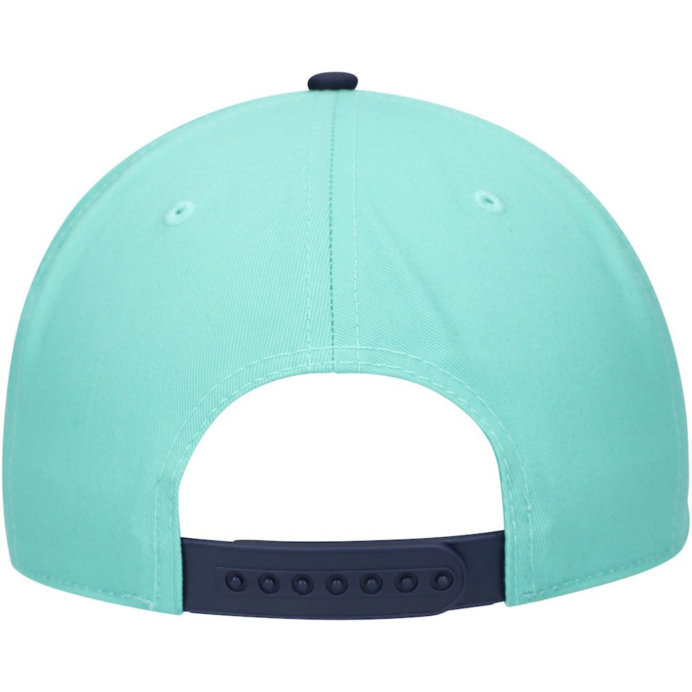 Seattle Kraken American Needle Roscoe Washed Twill Adjustable Hat - Light Blue/Deep Sea Blue - NHL