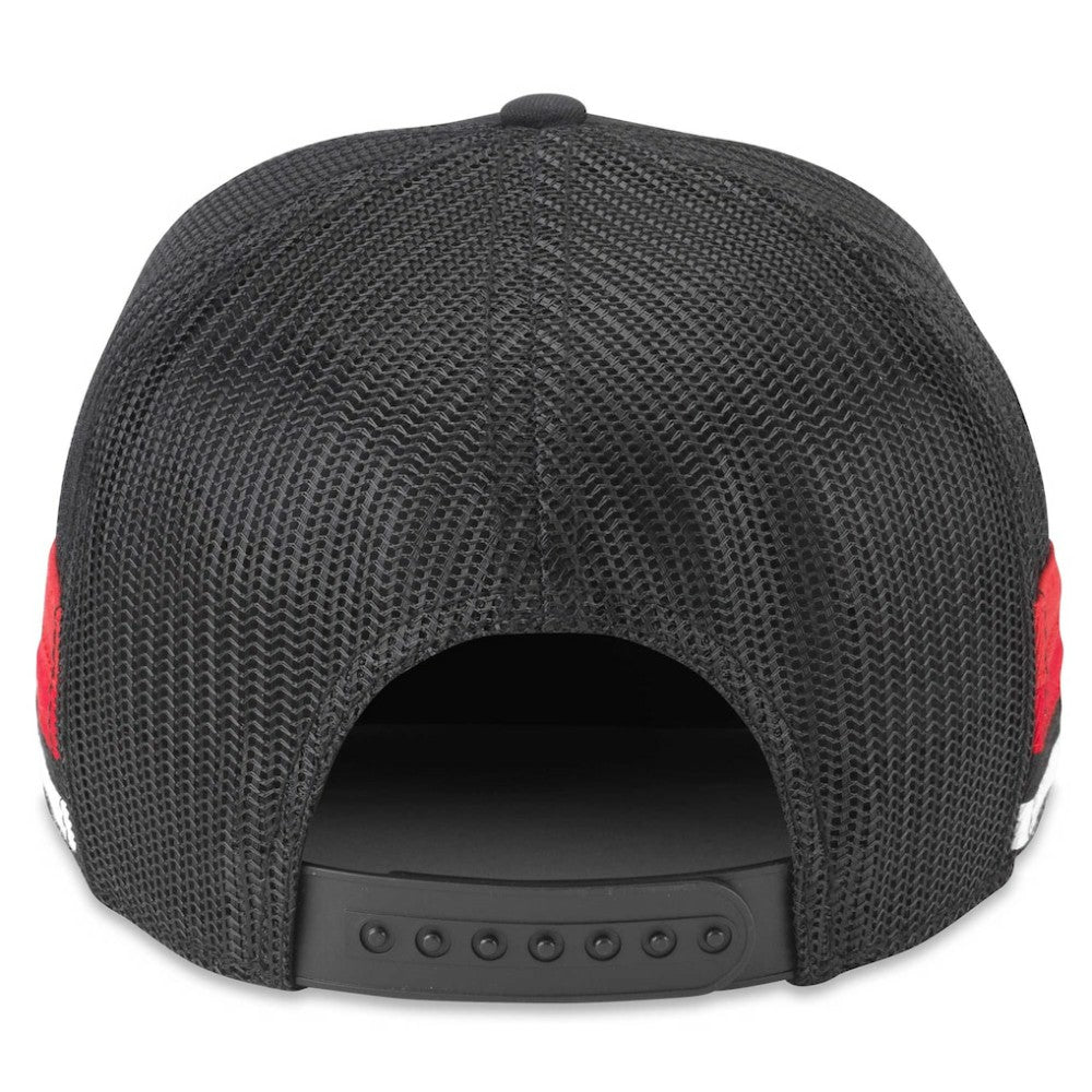 Chicago Blackhawks American Needle HotFoot Stripes Trucker Adjustable Hat - Black - NHL