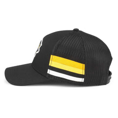 Pittsburgh Penguins American Needle HotFoot Stripes Trucker Adjustable Hat - Black - NHL