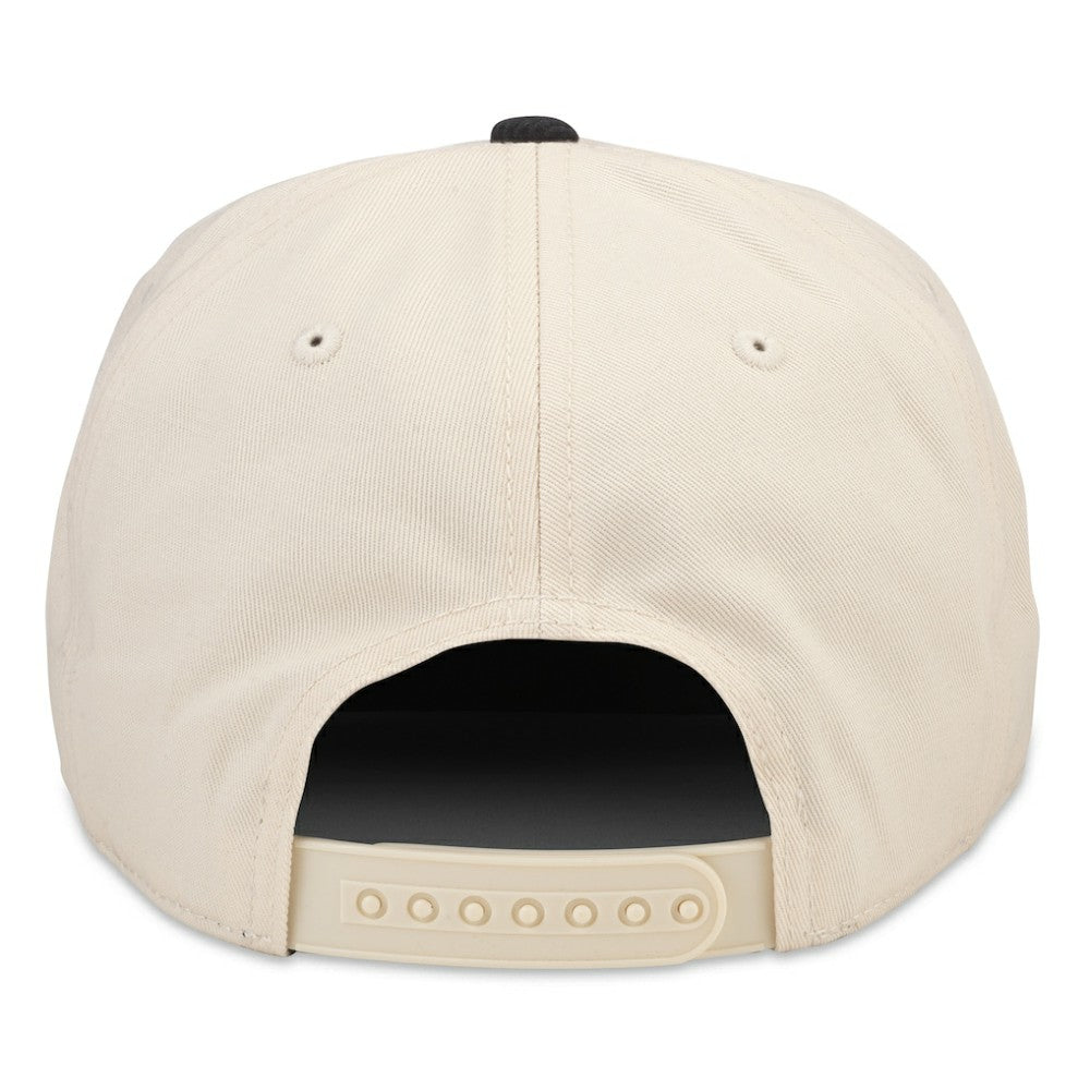 Chicago Blackhawks American Needle Burnett Adjustable Hat - Cream/Black - NHL