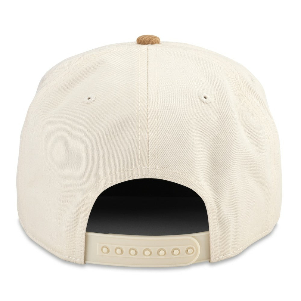 Vegas Golden Knights American Needle Burnett Adjustable Hat - White/Gold - NHL