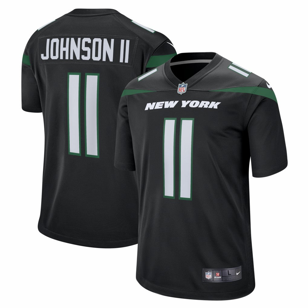 Jermaine Johnson II New York Jets Alternate Game Jersey Black | Nike for Sale