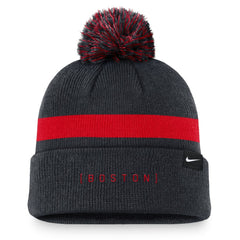 Boston Red Sox Nike Hometown Peak Cuffed Knit Hat with Pom - MLB