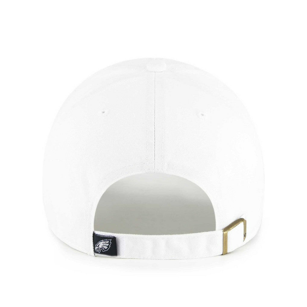 Philadelphia Eagles '47 Clean Up Adjustable Hat White | 47 brand