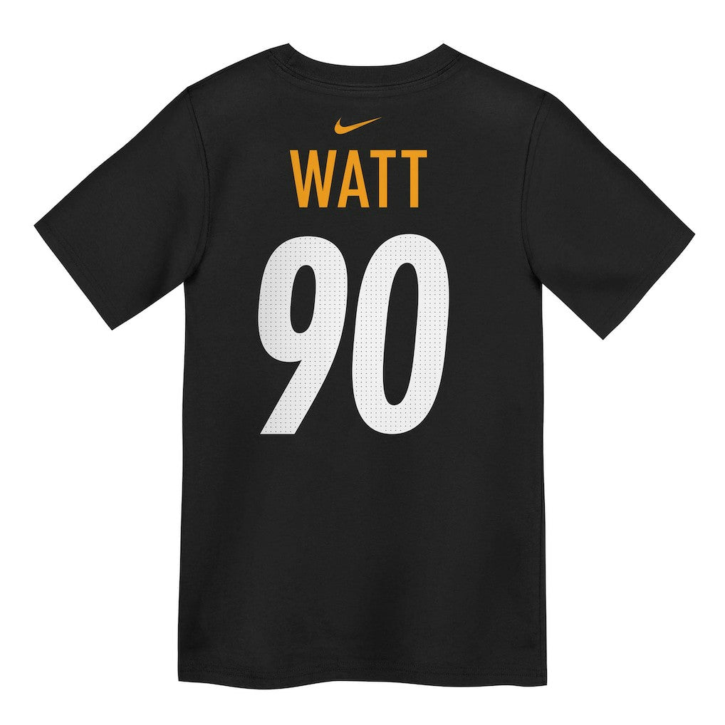 T.J. Watt Pittsburgh Steelers Preschool Player Name & Number T-Shirt Black | Nike for Sale