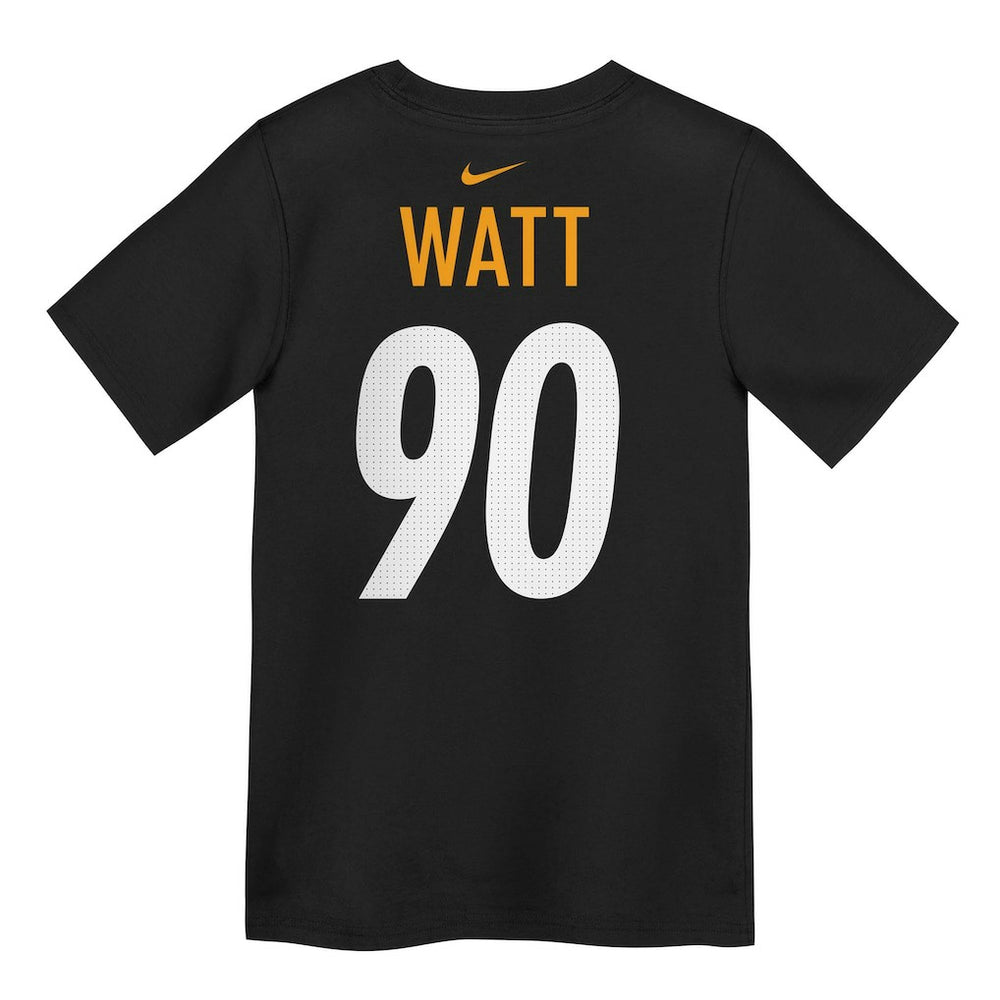 T.J. Watt Pittsburgh Steelers Preschool Player Name & Number T-Shirt Black | Nike for Sale