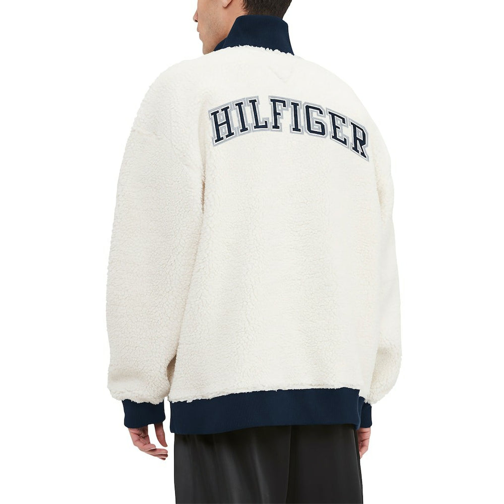 Dallas Cowboys Tommy Hilfiger Jordan Sherpa Quarter-Zip Jacket White | NFL