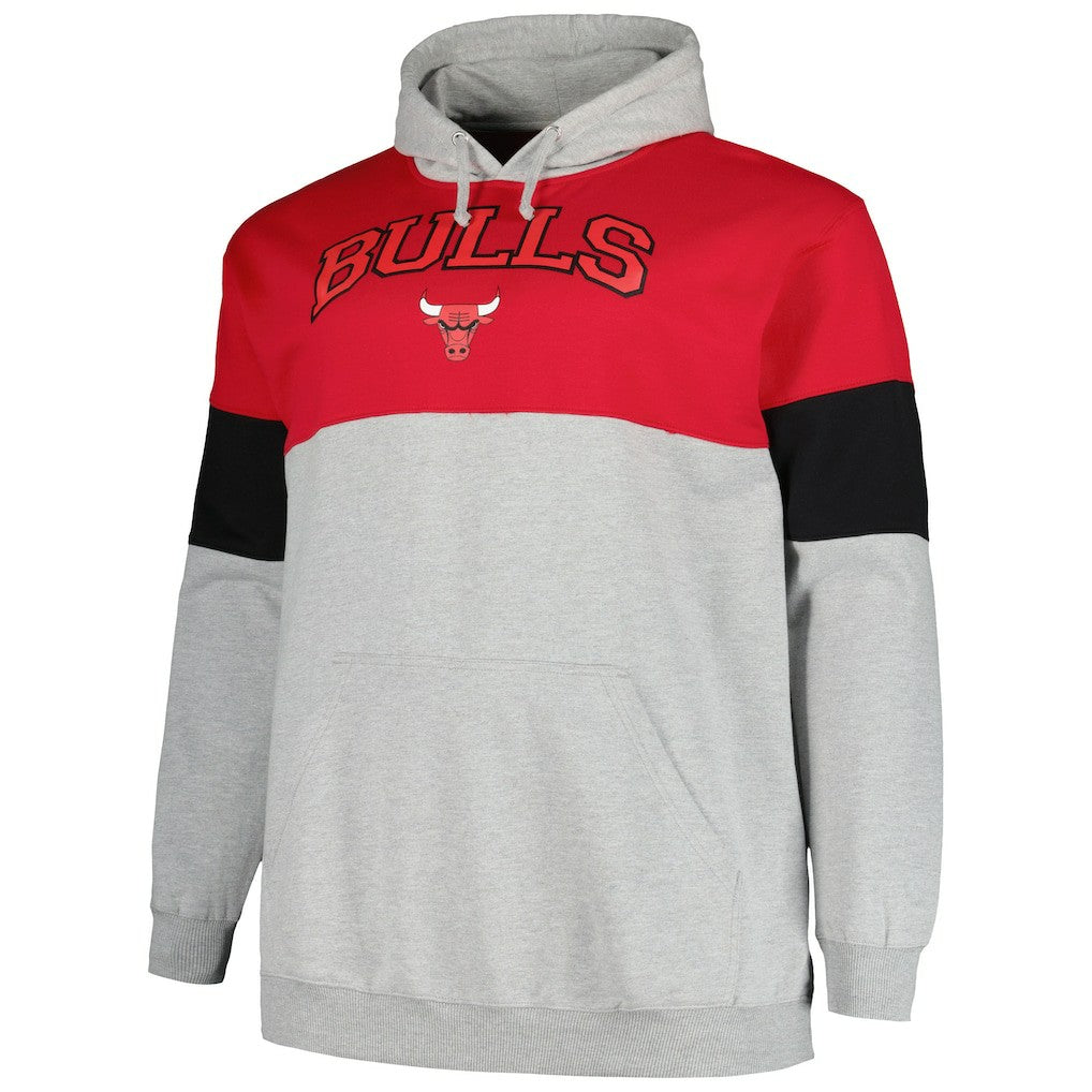 Chicago Bulls Big & Tall Pullover Hoodie Red/Black - NBA