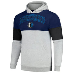 Dallas Mavericks Big & Tall Pullover Hoodie Navy/Black - NBA
