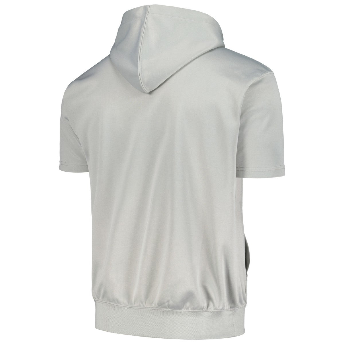 Phoenix Suns Short Sleeve Pullover Hoodie Silver/Orange - NBA