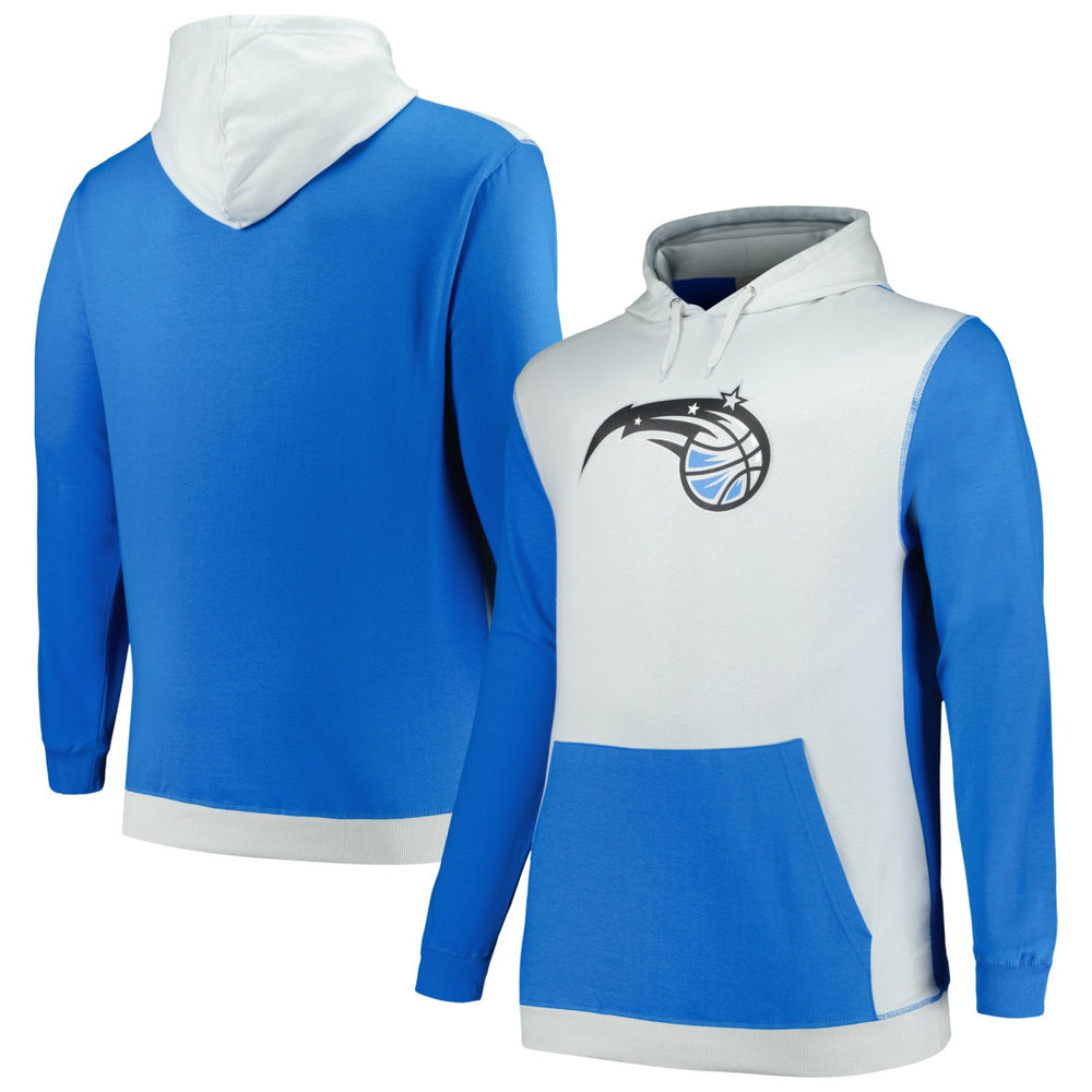 Orlando Magic Big & Tall Primary Arctic Pullover Hoodie Blue/Silver - NBA