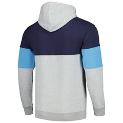 Memphis Grizzlies Contrast Pieced Pullover Hoodie Navy - NBA