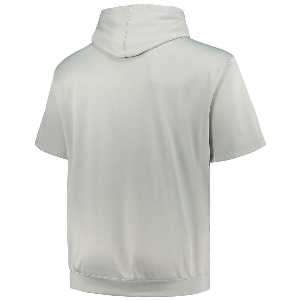 Chicago Bulls Big & Tall Logo Pullover Hoodie Silver - NBA