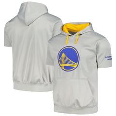 Golden State Warriors Big & Tall Logo Pullover Hoodie Silver - NBA