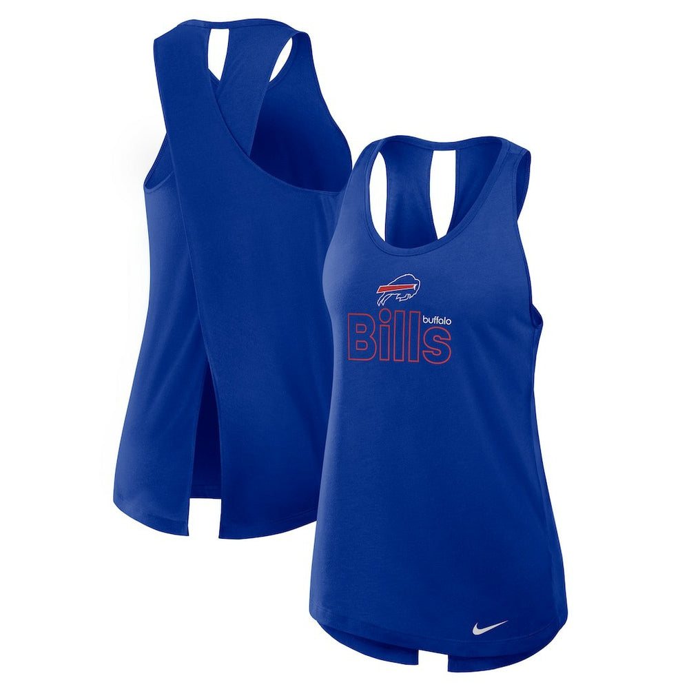 Buffalo Bills Women's Plus Size Performance Tank Top Royal | Nike for Sale