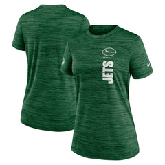 New York Jets Women's Sideline Velocity Dri-FIT T-Shirt Green | Nike for Sale