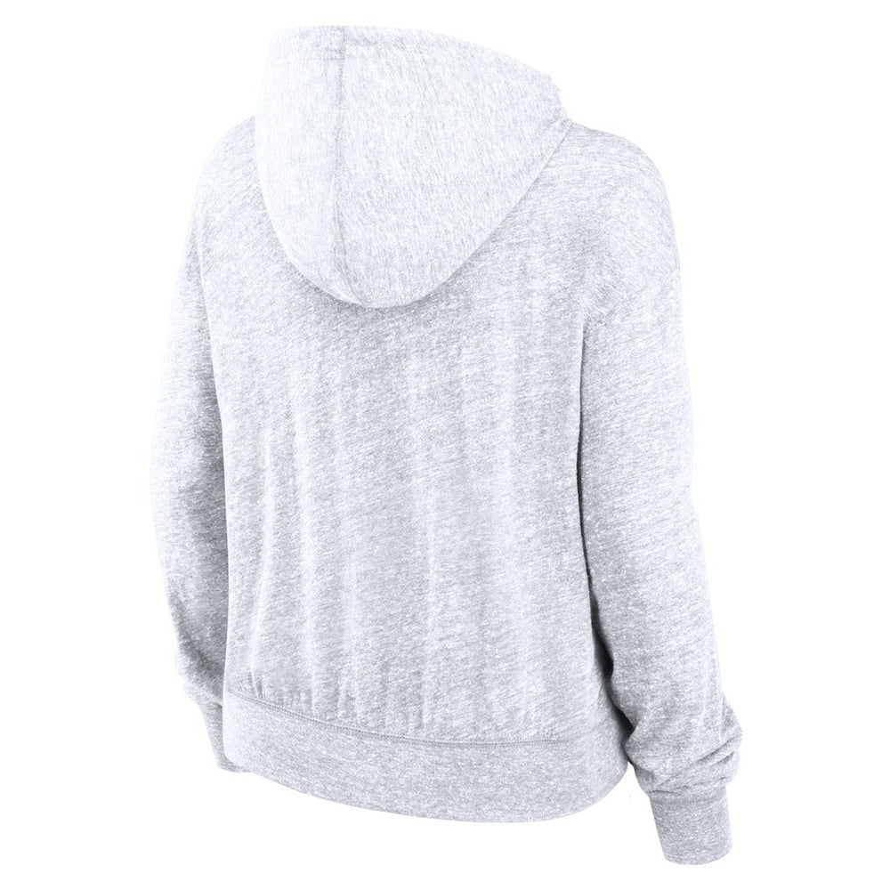 Dallas Cowboys Women's Gym Vintage Logo Pullover Hoodie White | Nike for Sale