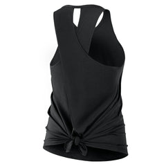 Cincinnati Bengals Women's Open-Back Crisscross Dri-FIT Tank Top Black | Nike for Sale