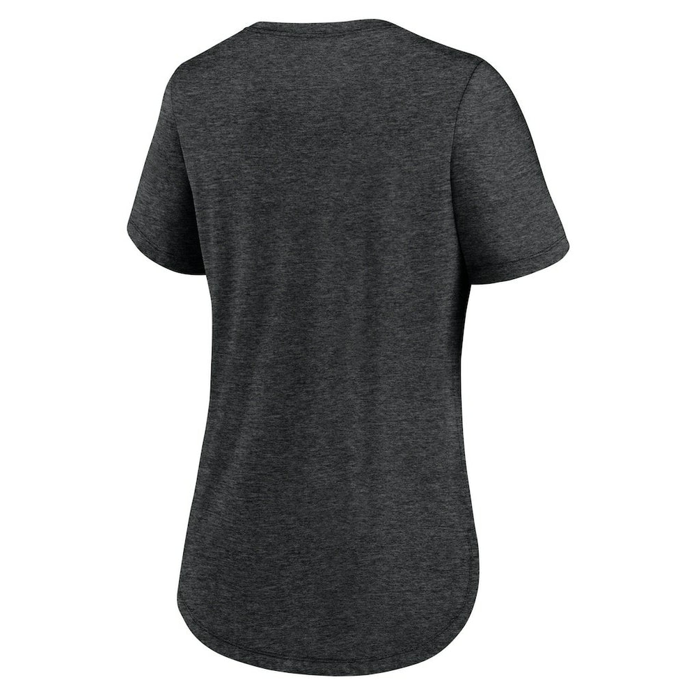 New York Jets Women's Fashion Tri-Blend T-Shirt Heather Black | Nike for Sale